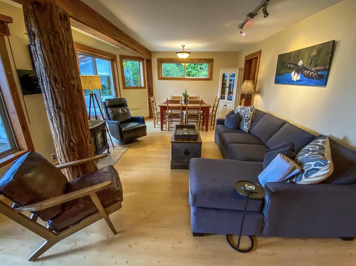 Staying at the Chesterman Bed and Breakfast is the best for Tofino storm watching season